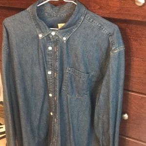 Gap classic denim shirt